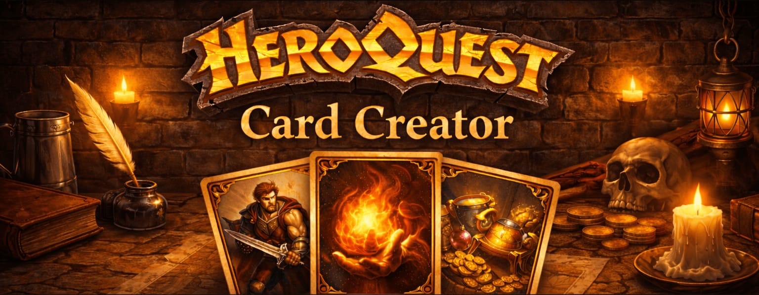 HeroQuest Card Creator
